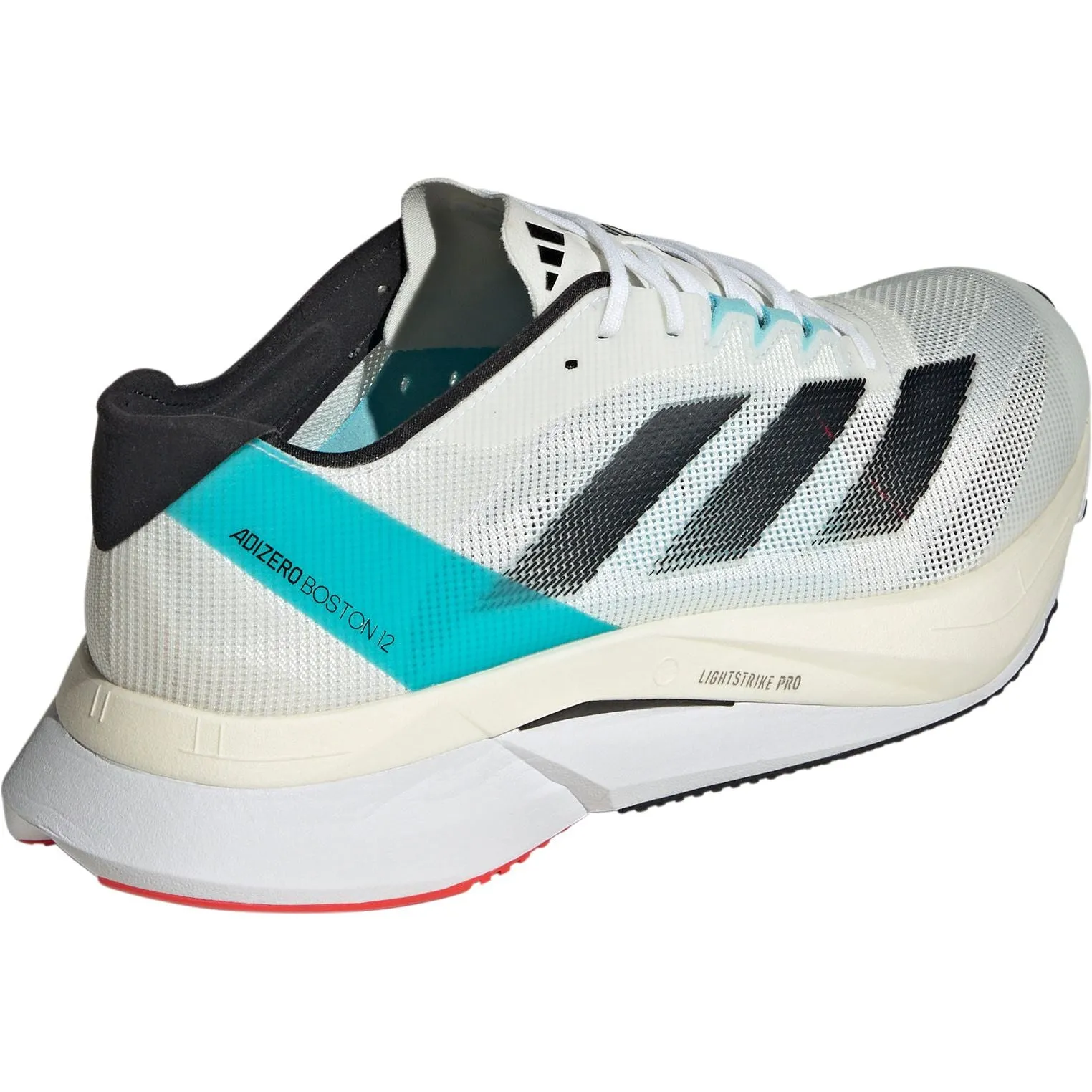 adidas Adizero Boston 12 Mens Running Shoes - White