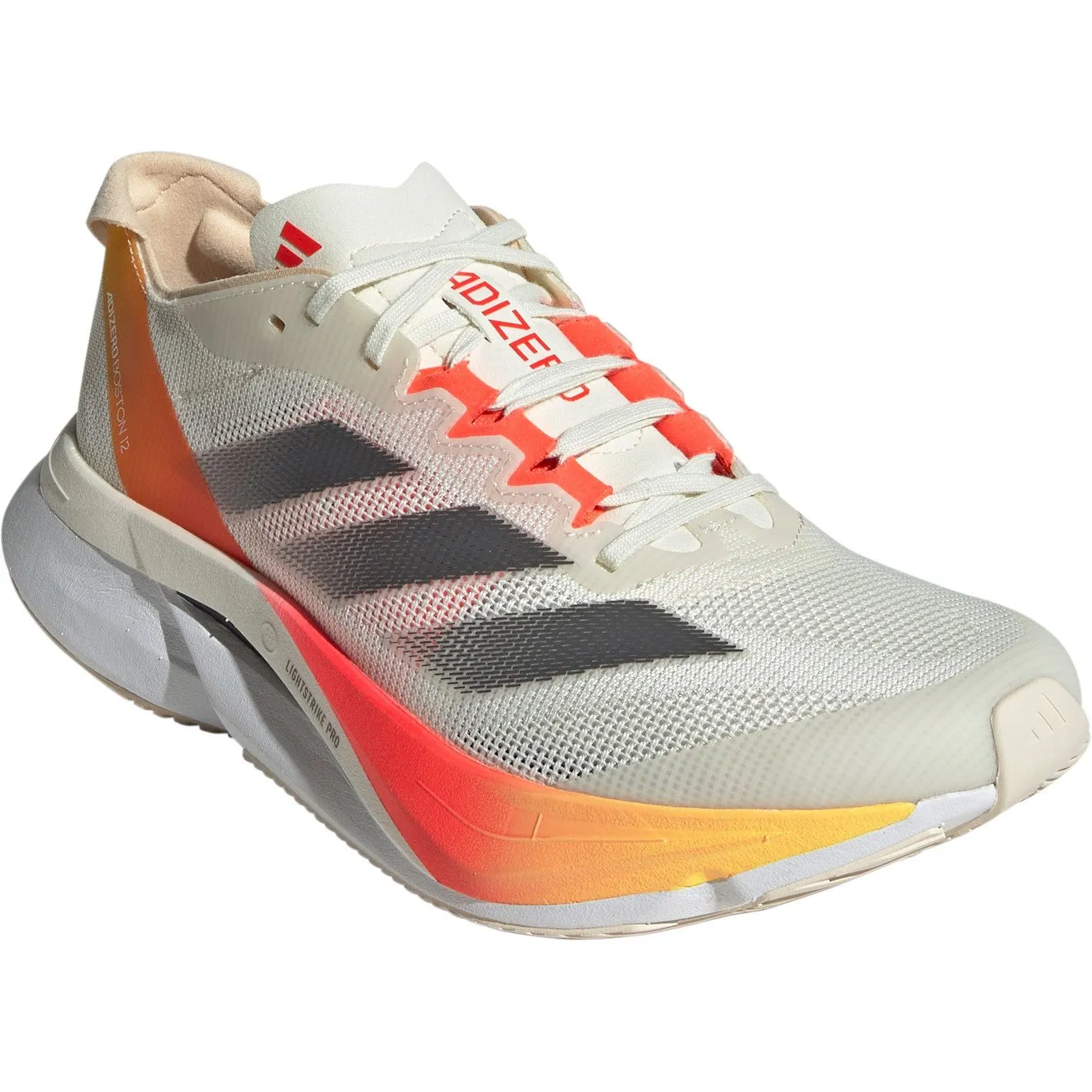 adidas Adizero Boston 12 Womens Running Shoes - White