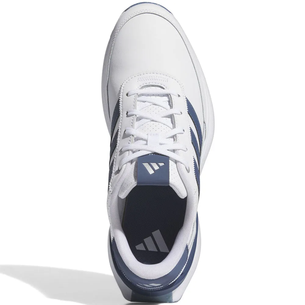 adidas S2G 24 Spikeless Leather Waterproof Shoes - Ftwr White/Collegiate Navy/Silver Met.