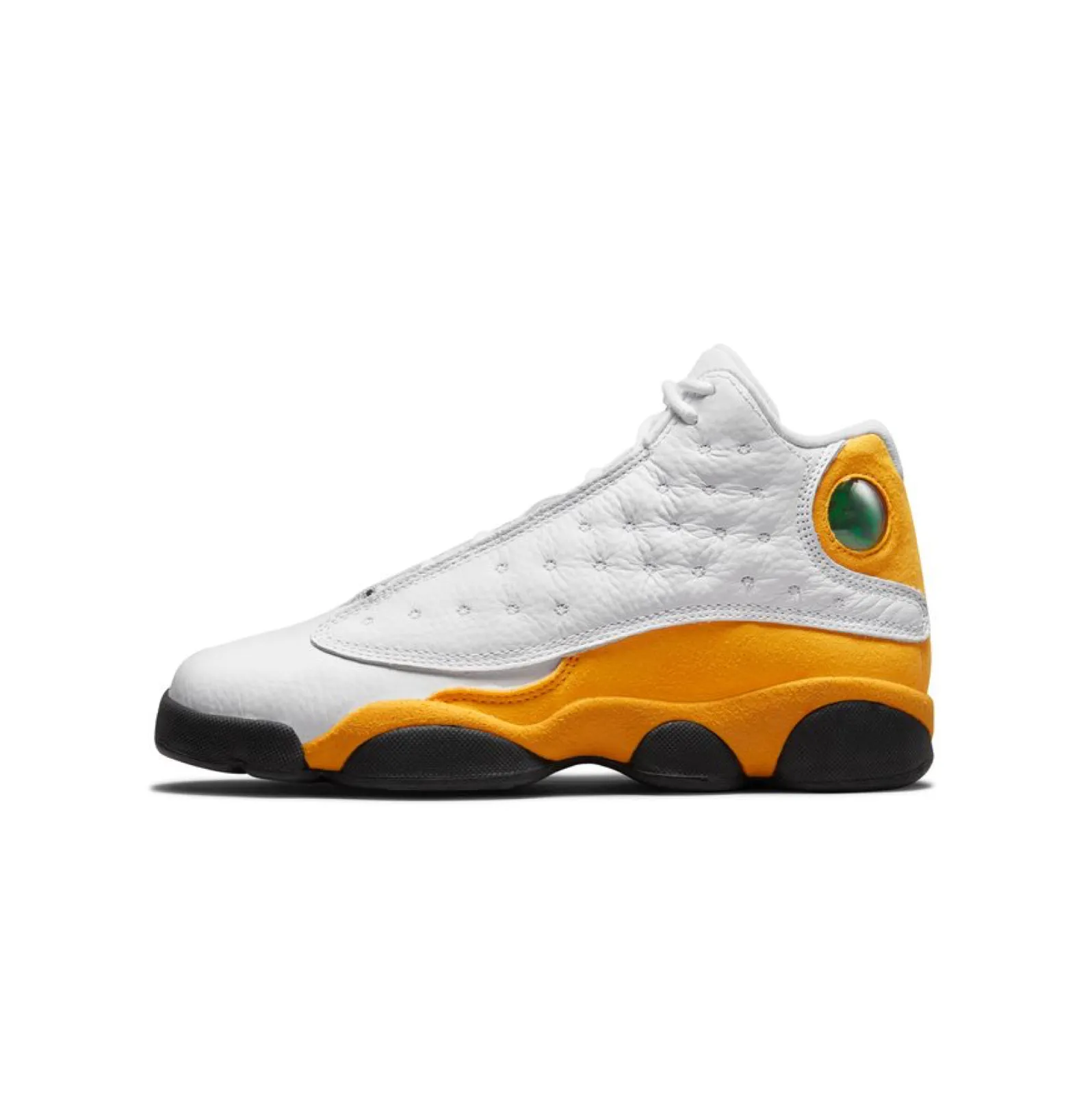 AIR JORDAN 13 RETRO GS - WHITE/UNIVERSITY RED-DEL SOL