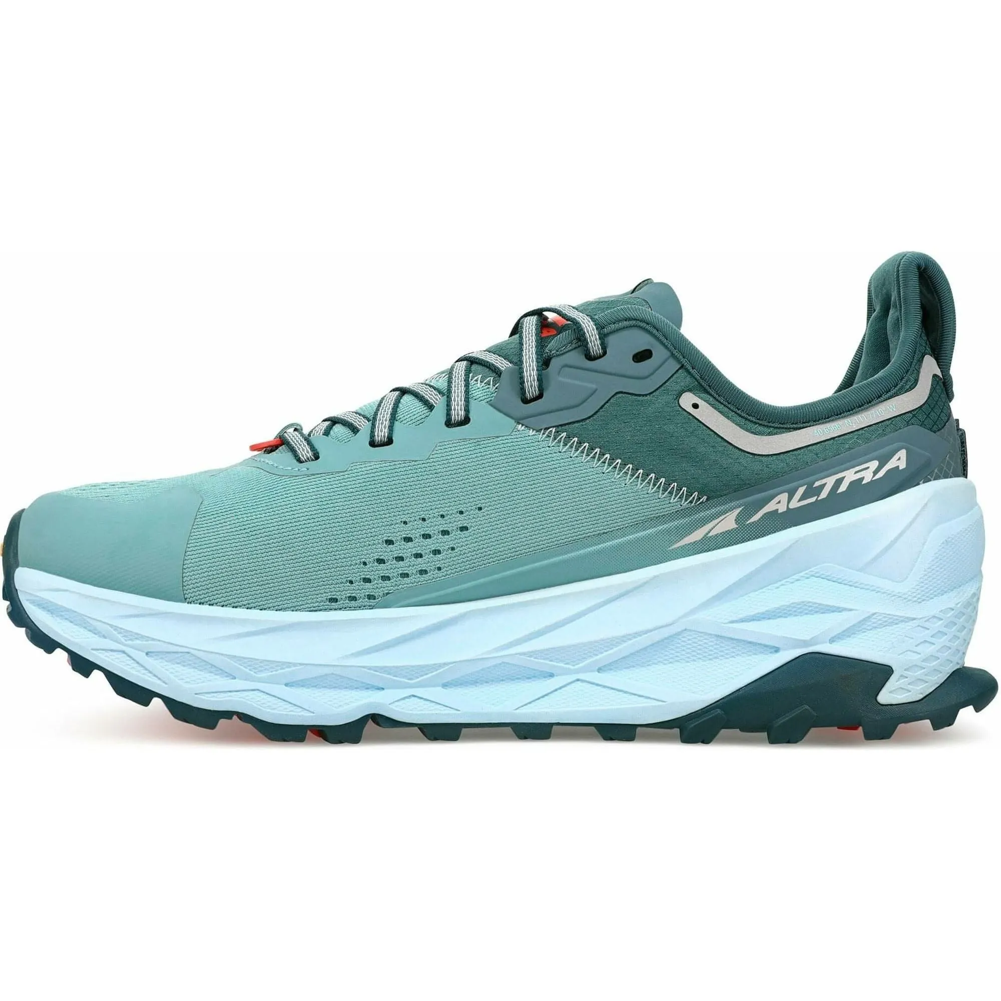 Altra Olympus 5 Womens Trail Running Shoes - Green