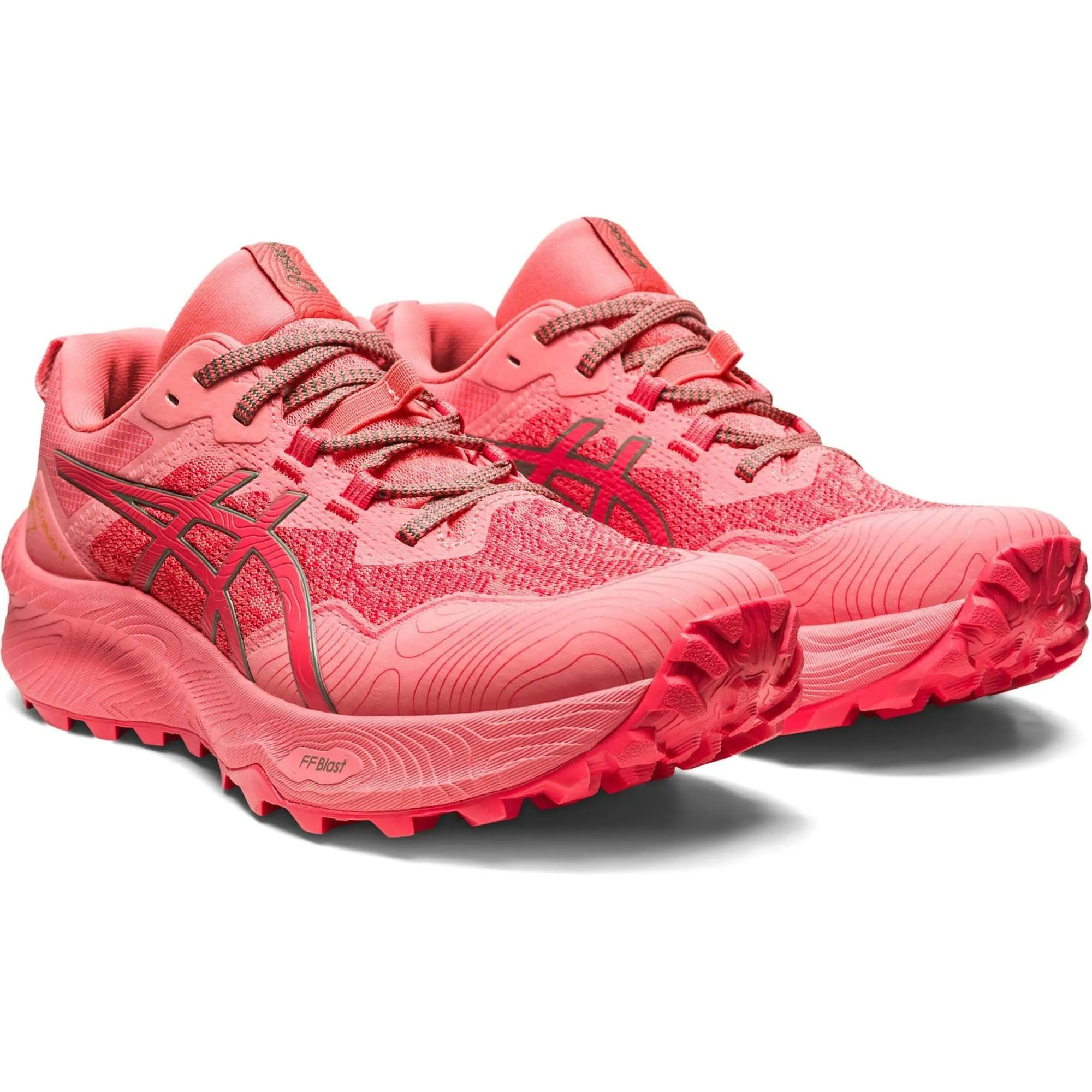 Asics Gel Trabuco 11 Womens Trail Running Shoes - Pink