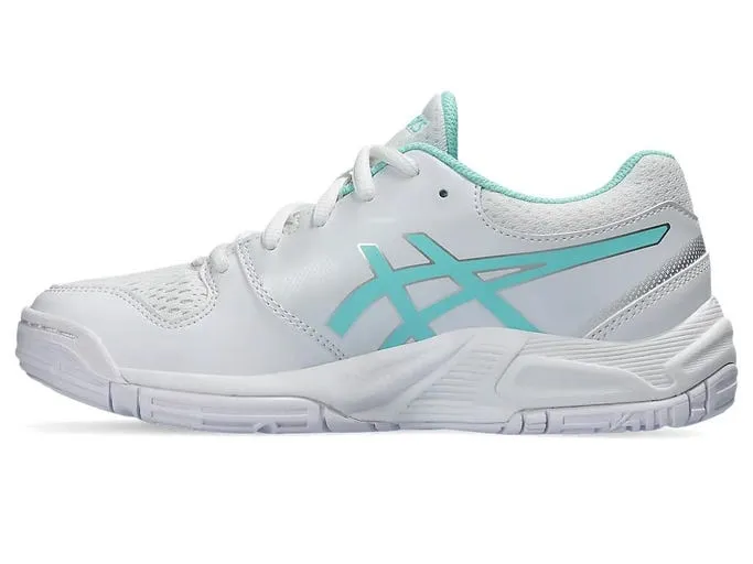 Asics Kid's Gel Netburner 20 GS - White/Illuminate Mint