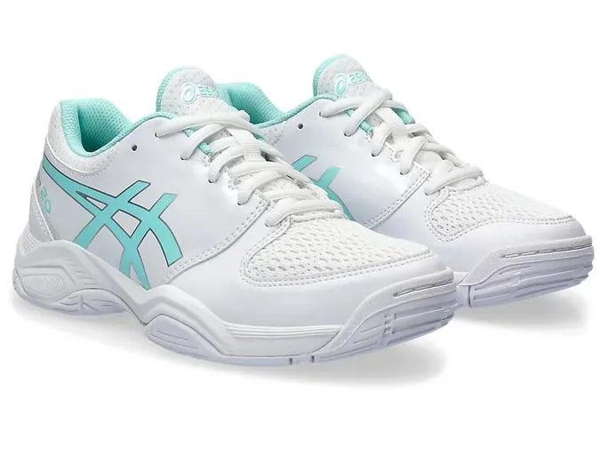 Asics Kid's Gel Netburner 20 GS - White/Illuminate Mint