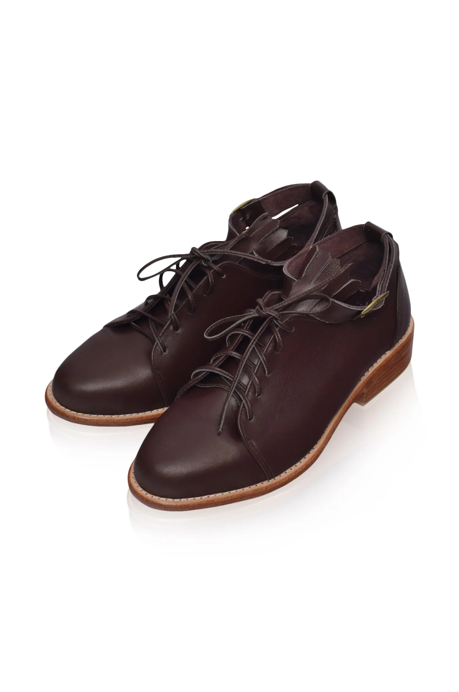 Boston Leather Oxfords