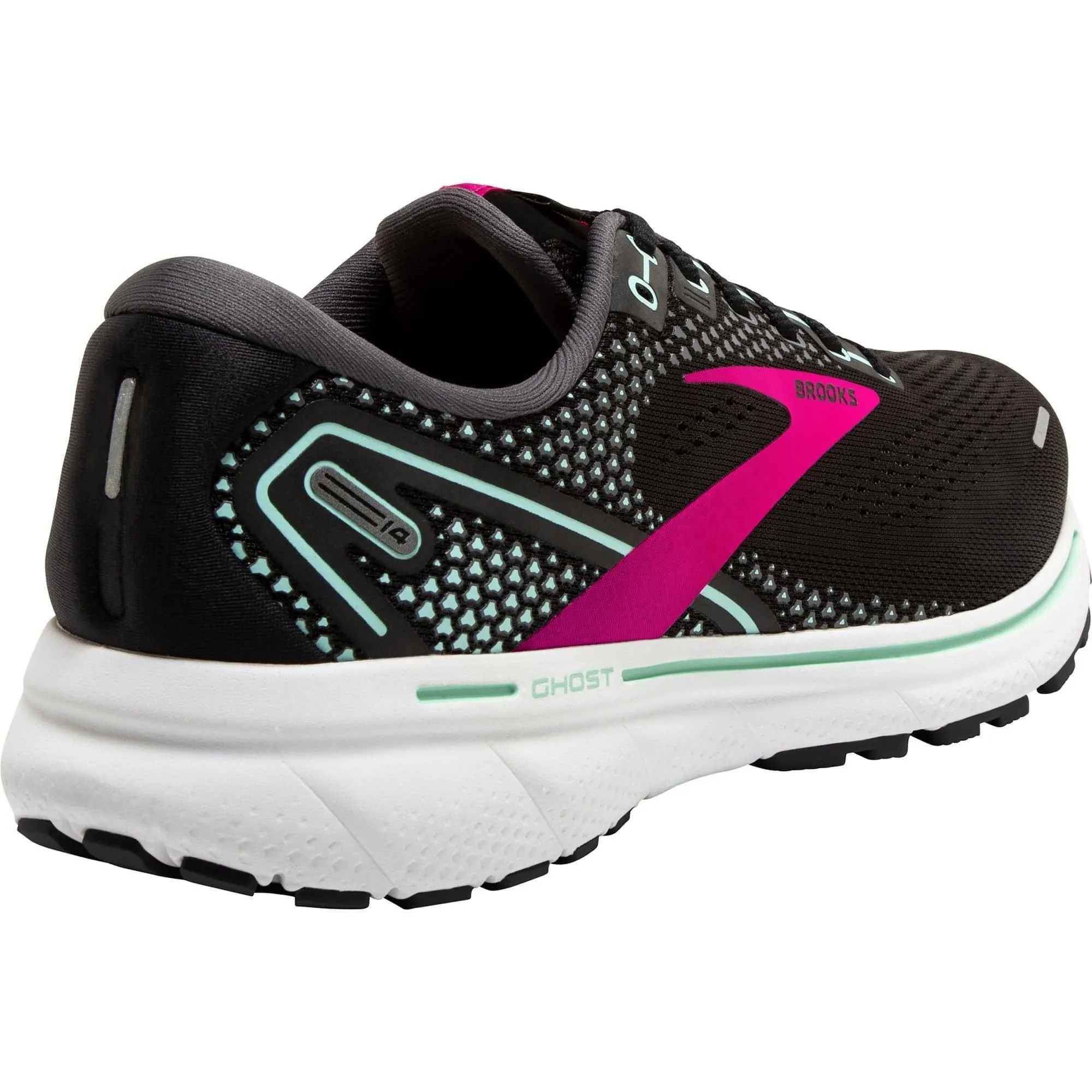 Brooks Ghost 14 Womens Running Shoes - Black