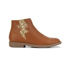 Clarks Winter Boot in Tan/Gold