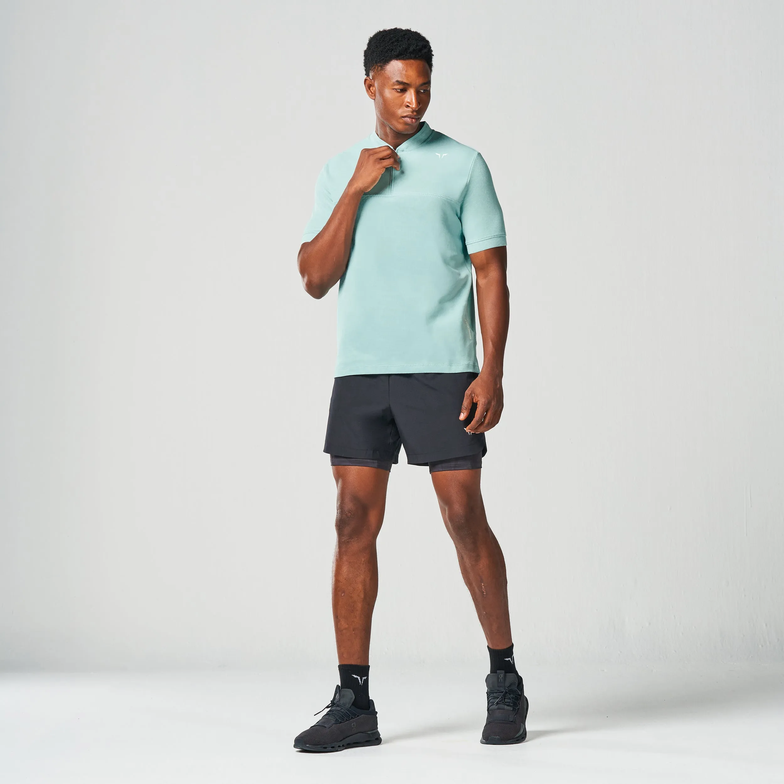 Core Running Tee - Canal Blue