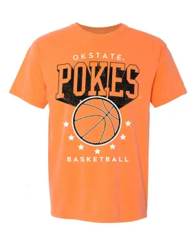 Cowboys Basketball Pro Orange Tee