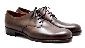 Derby shoe | Dark walnut | Box calf