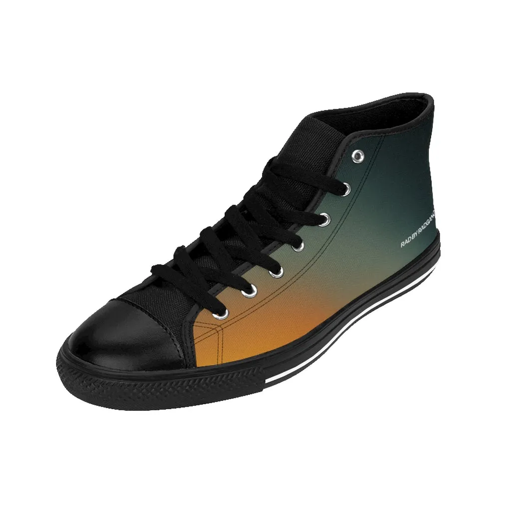 DUSK TIL DAWN HIGH TOP CANVAS SHOES - DAWN