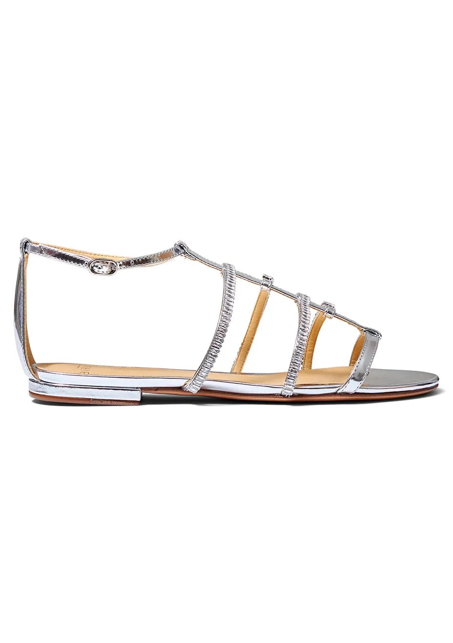 Elina Crystal Sandal Silver