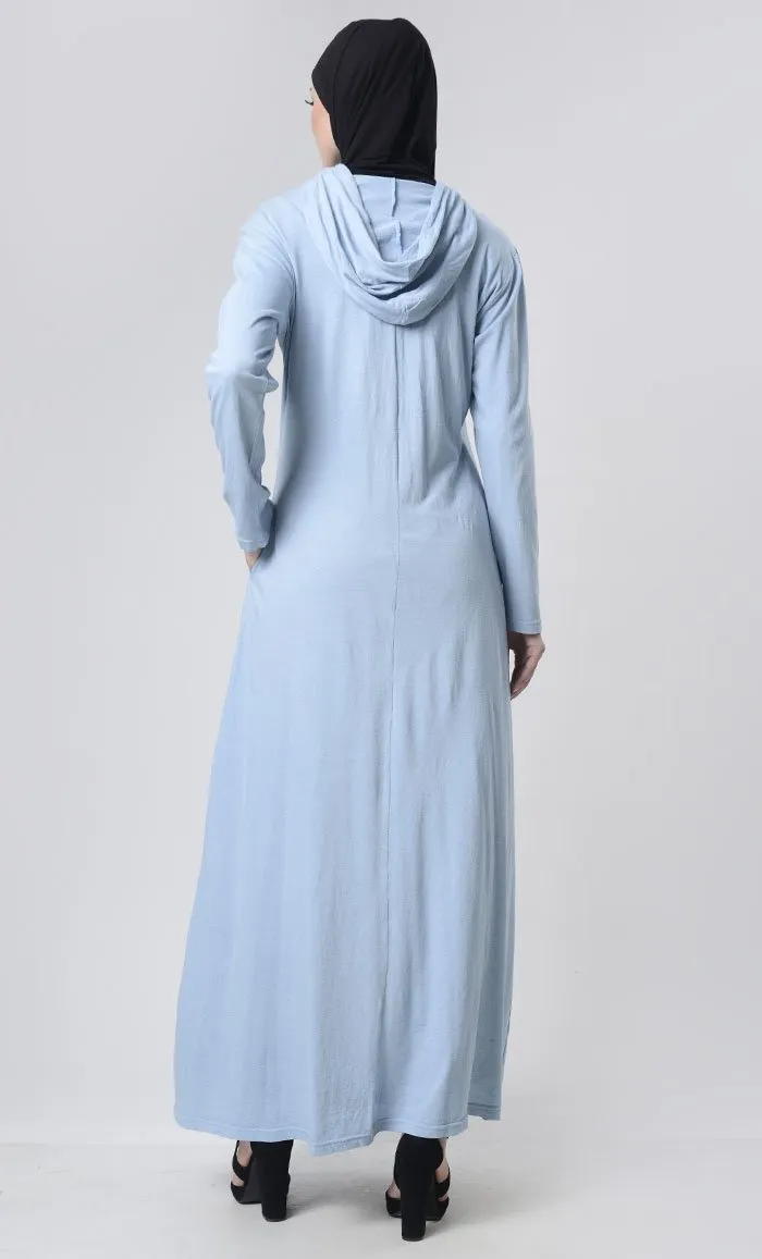 Everyday Casual Wear Abaya With Pockets