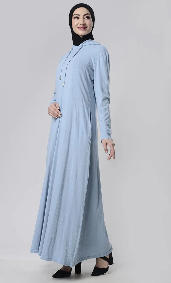 Everyday Casual Wear Abaya With Pockets