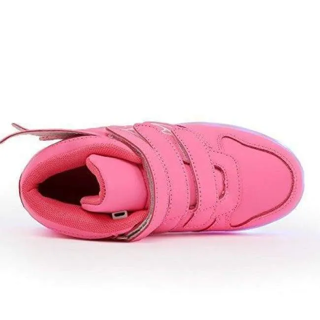 Flashez Pink Kids  - LED Thunder Shoes