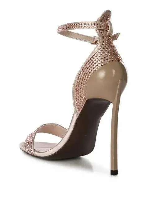 High Heel Ankle Strap Sandals