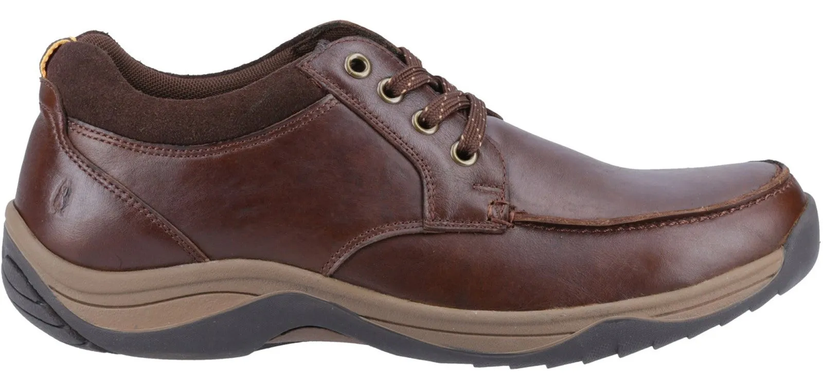 Hush Puppies Derek Mens Leather Lace Up Shoe