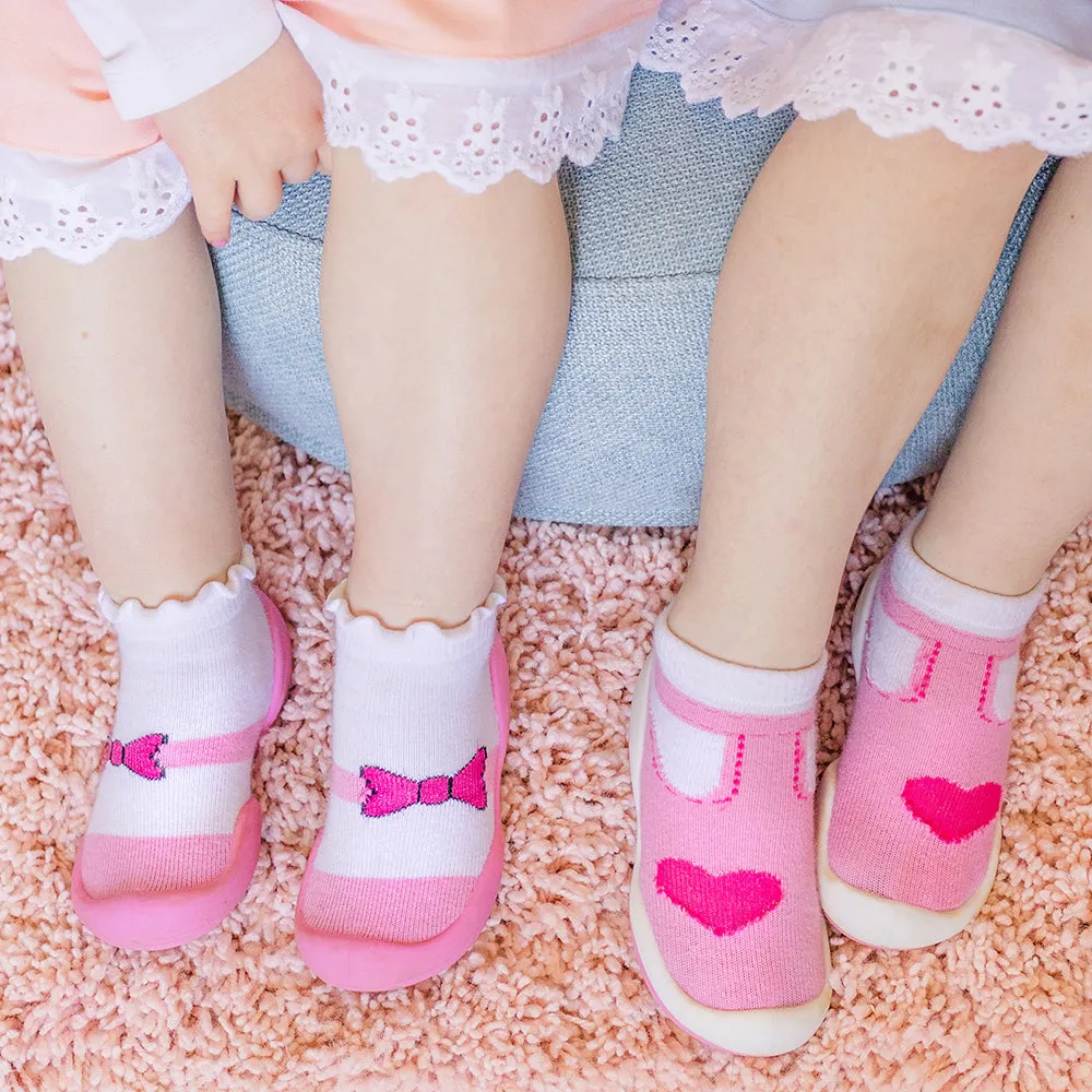 Komuello Baby Shoes - T-Strap Heart