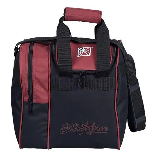 KR Rook Single Tote Merlot Bowling Bag