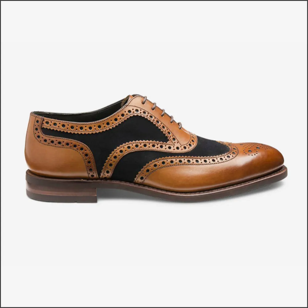 Loake Kerridge Tan Brogue Shoe*