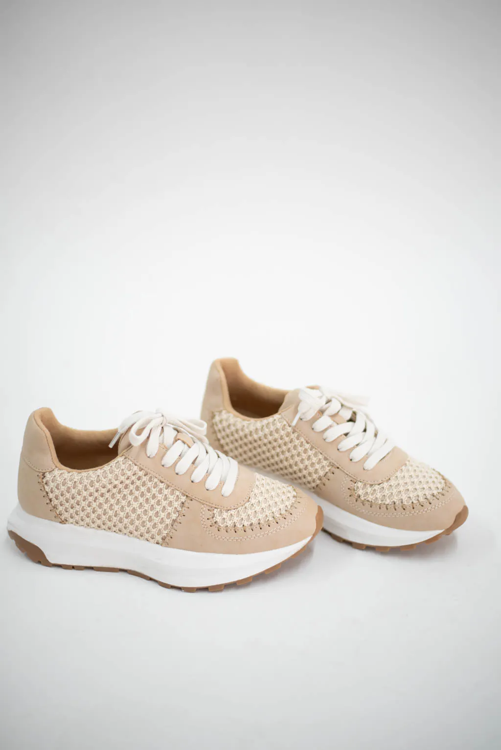 Maple Crochet Panel Sneakers