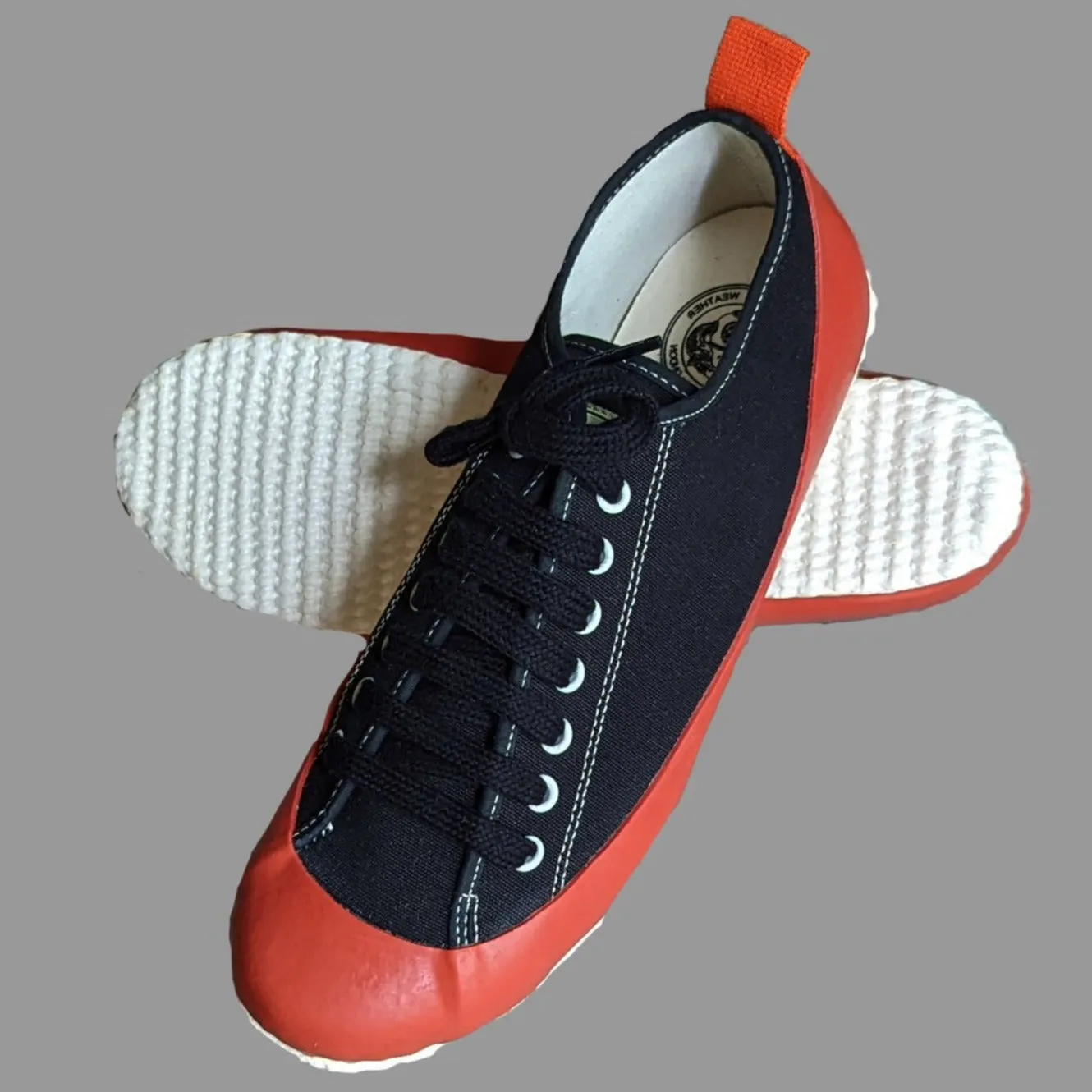 MARINE TYPE 2 DECK SHOE BLACK/ORANGE