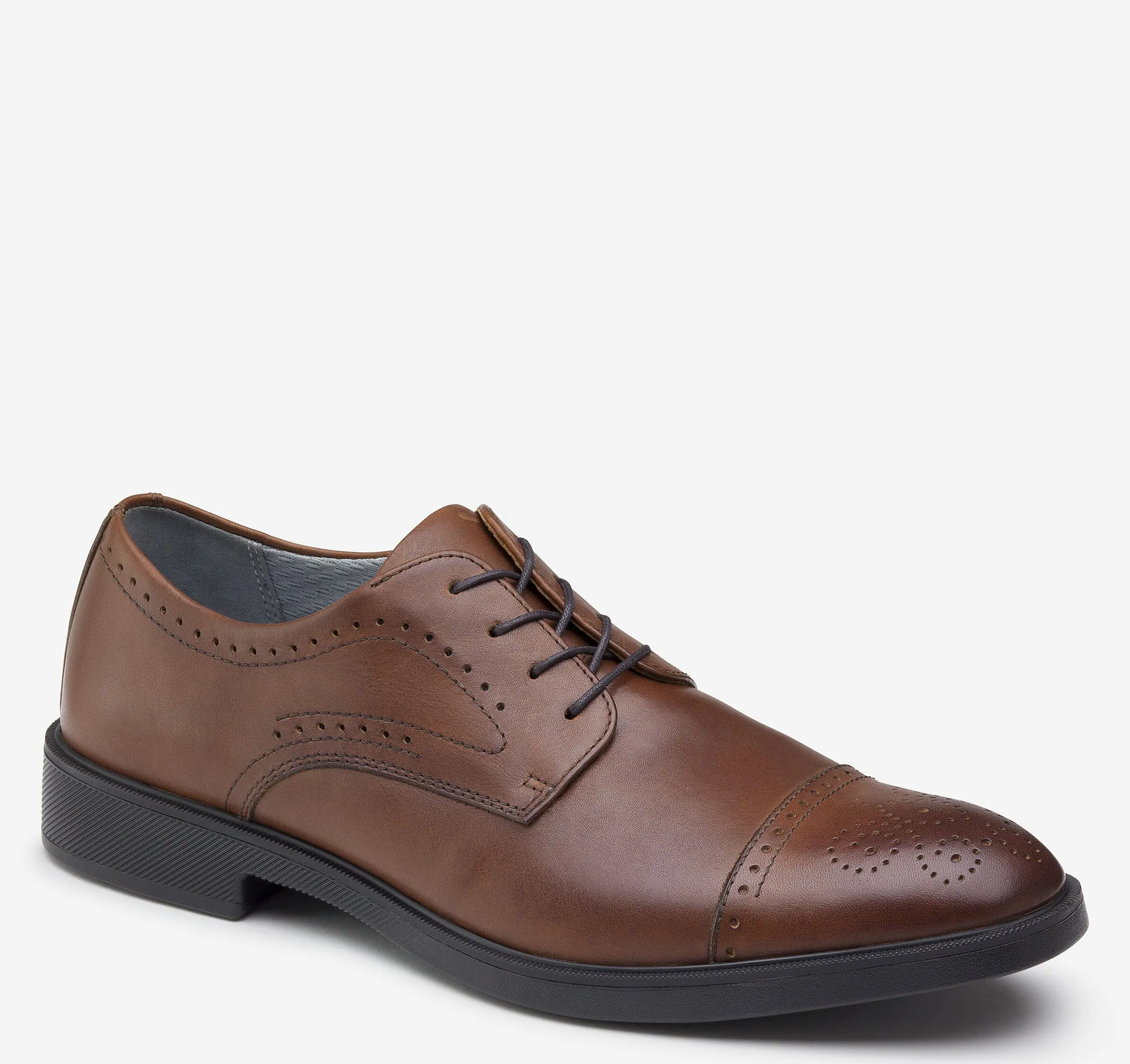 Men's Johnston & Murphy | XC4® Maddox Cap Toe | Cognac Full Grain