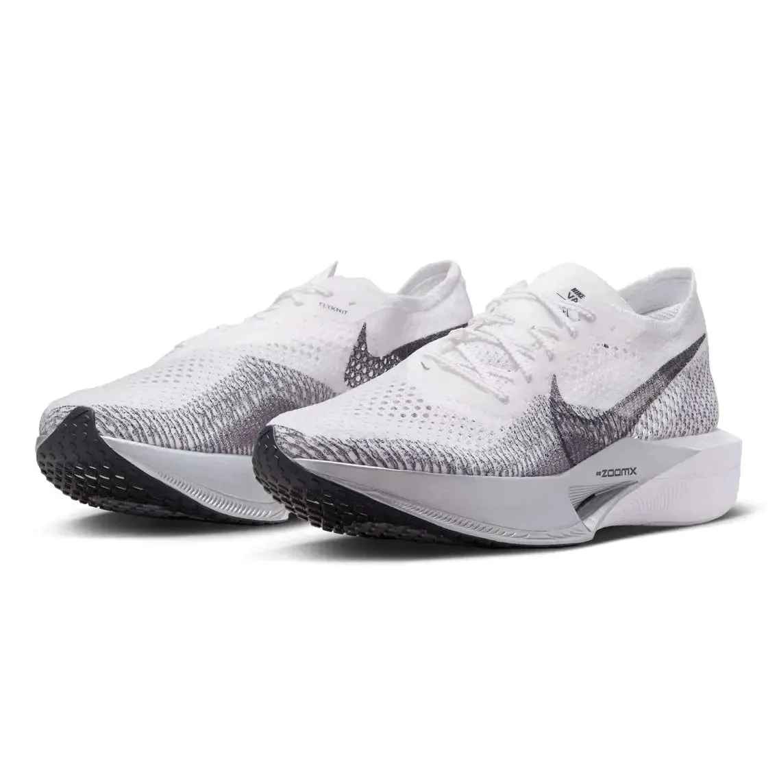 Mens Nike ZoomX Vaporfly Next% 3 - White / DK Smoke Grey