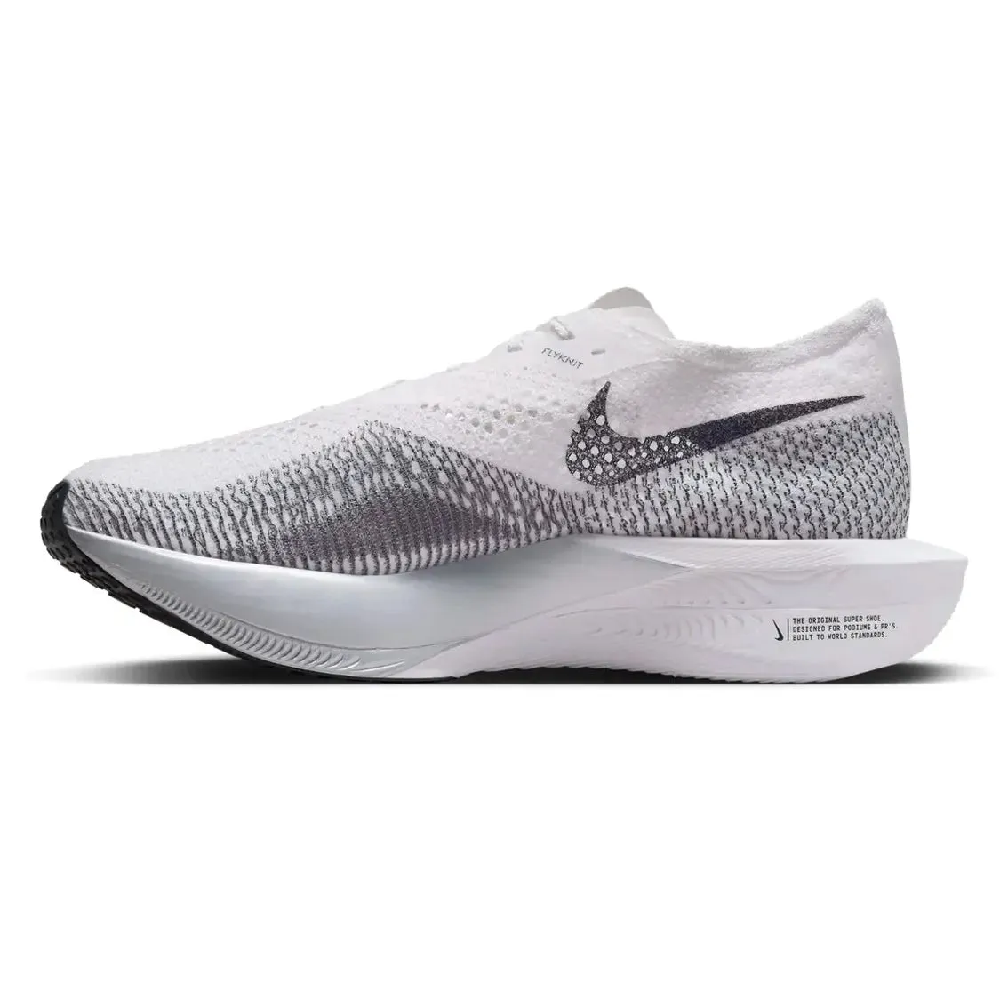 Mens Nike ZoomX Vaporfly Next% 3 - White / DK Smoke Grey