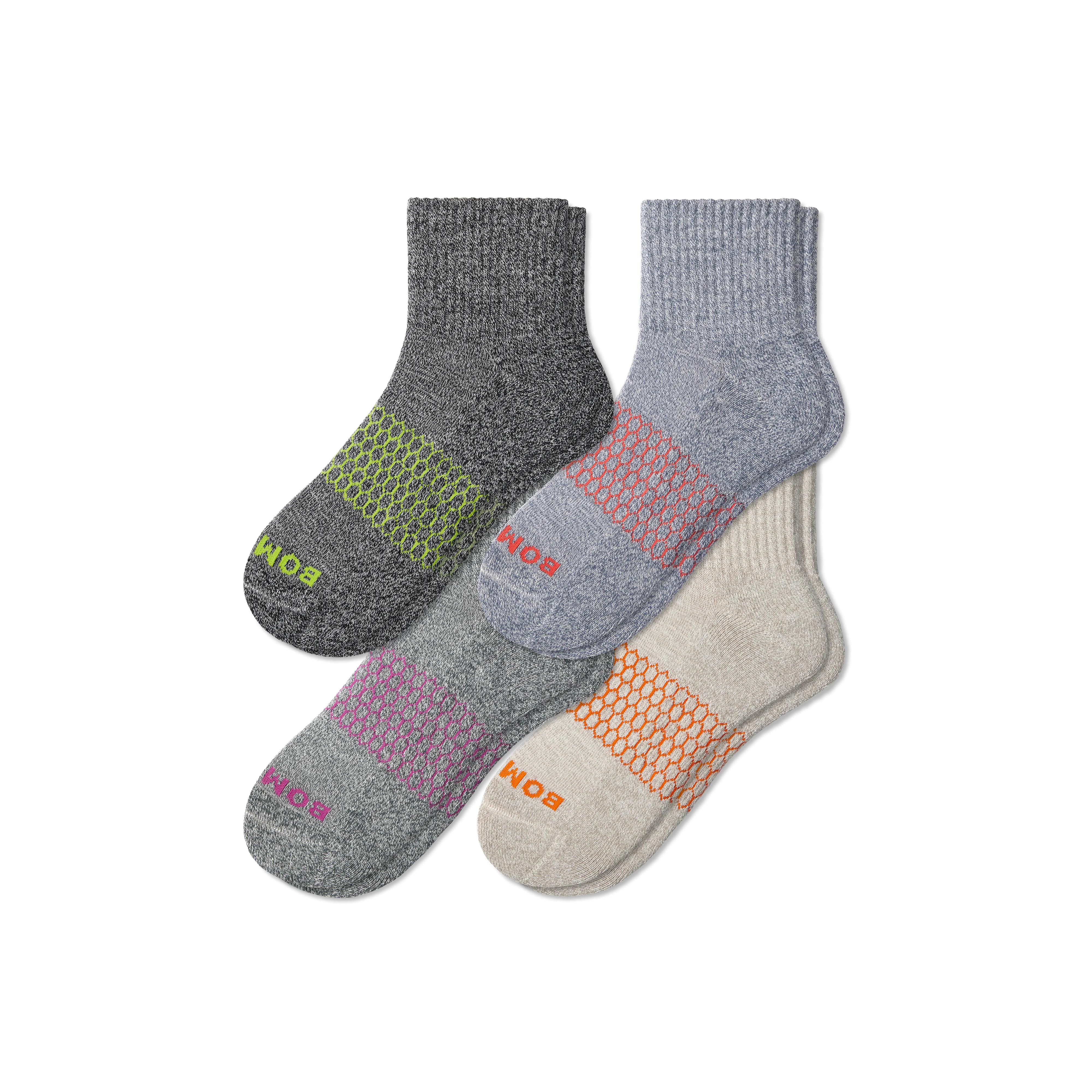 Men's Quarter Sock 4-Pack