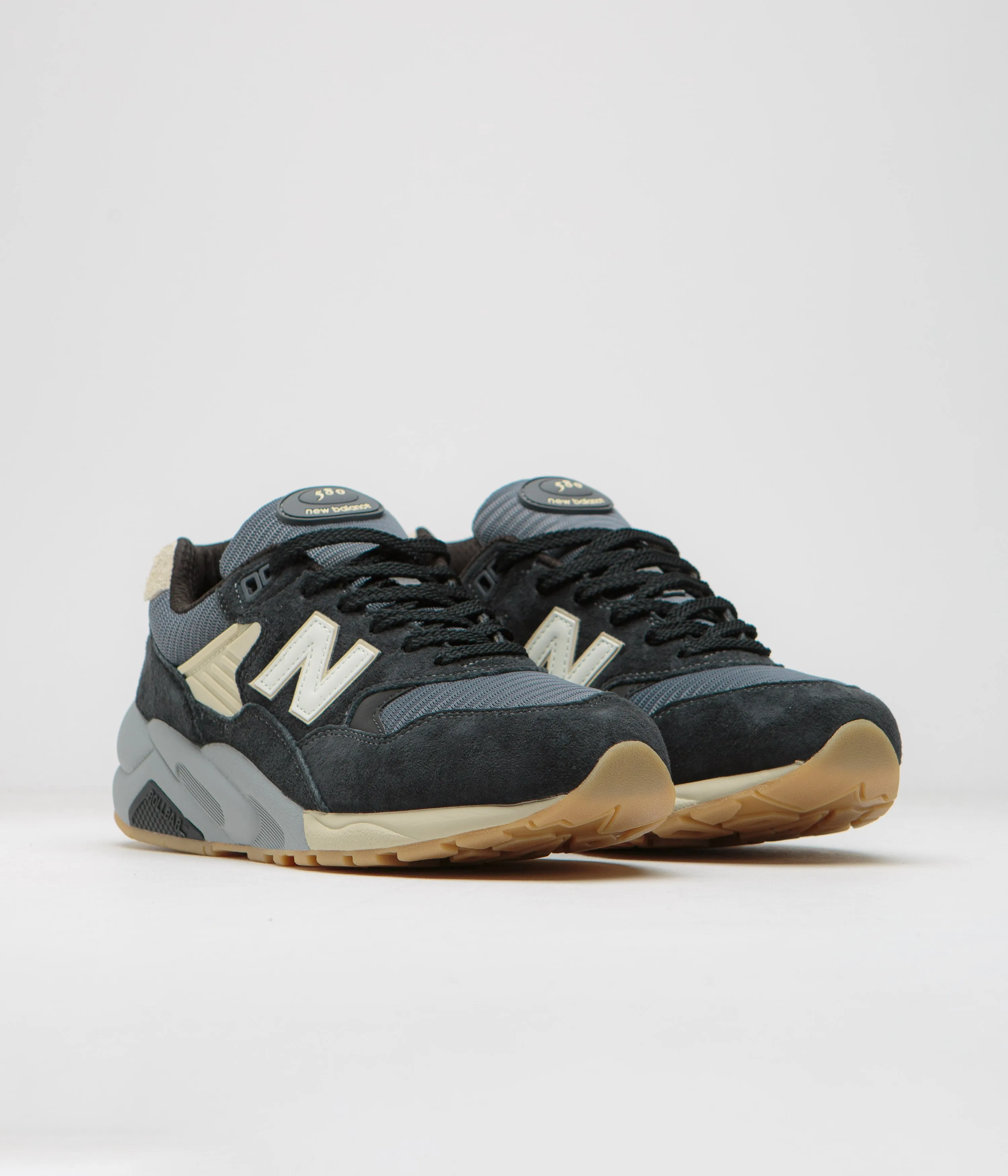 New Balance 580 Shoes - Phantom / White