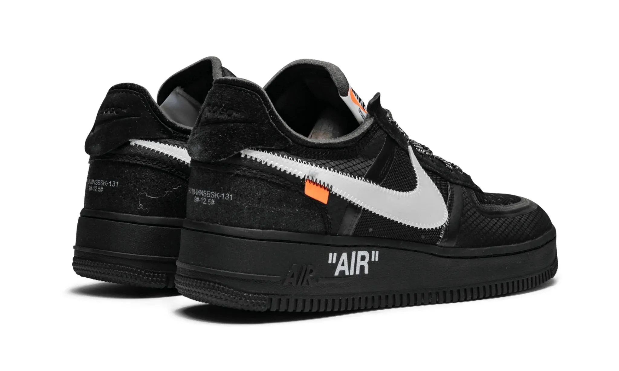 NIKE X OFF WHITE AIRFORCE 1 BLACK