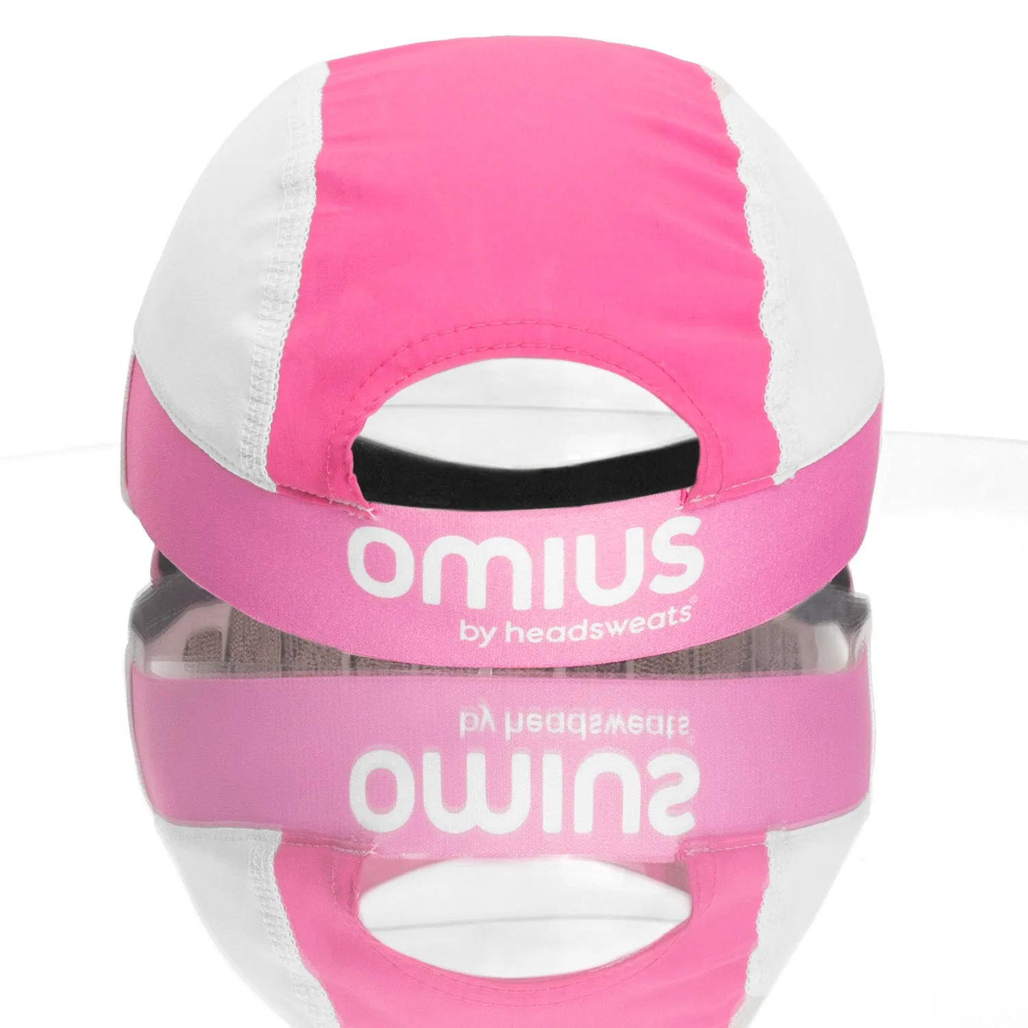 OMIUS by Headsweats Pink Running Hat   Cubes Bundle