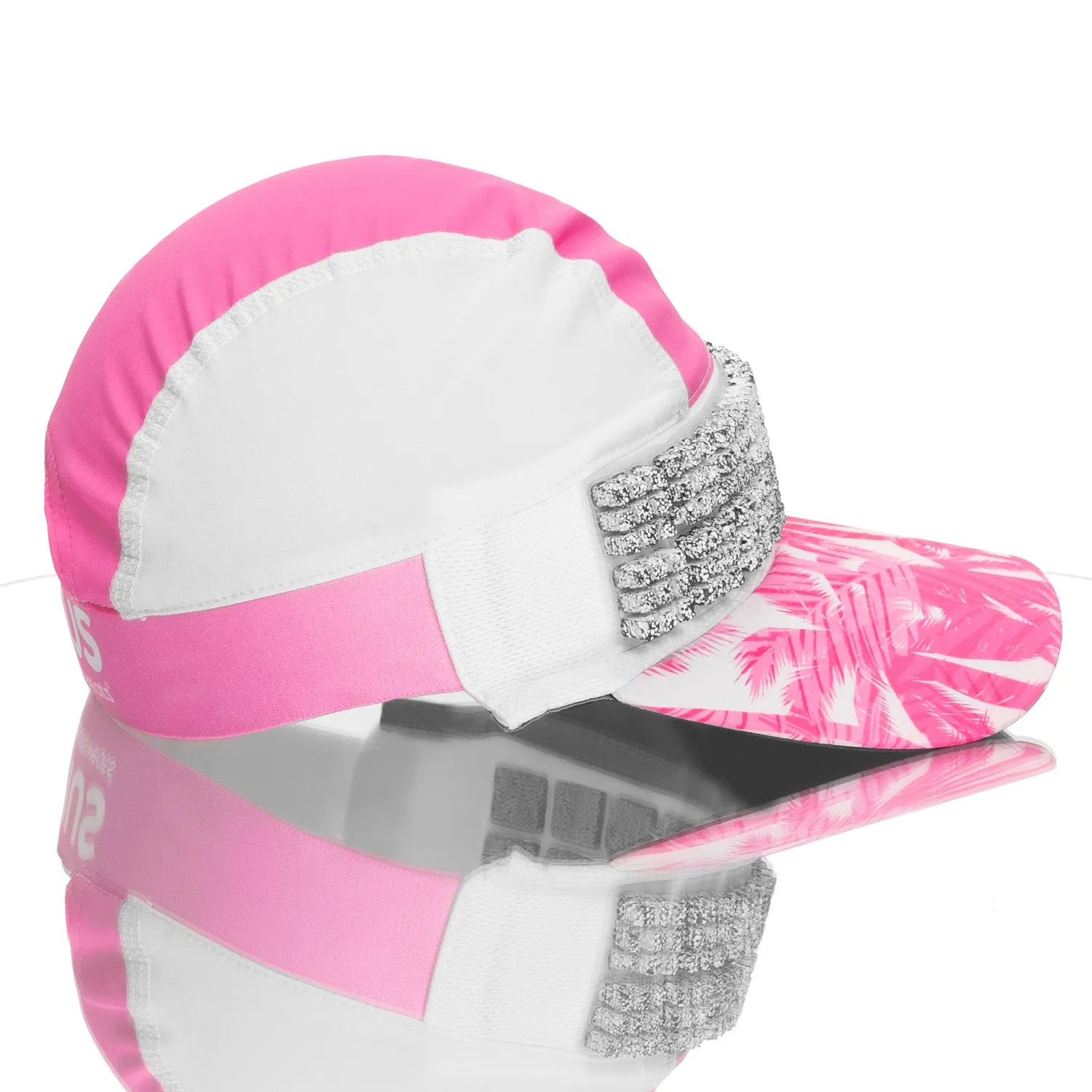 OMIUS by Headsweats Pink Running Hat   Cubes Bundle