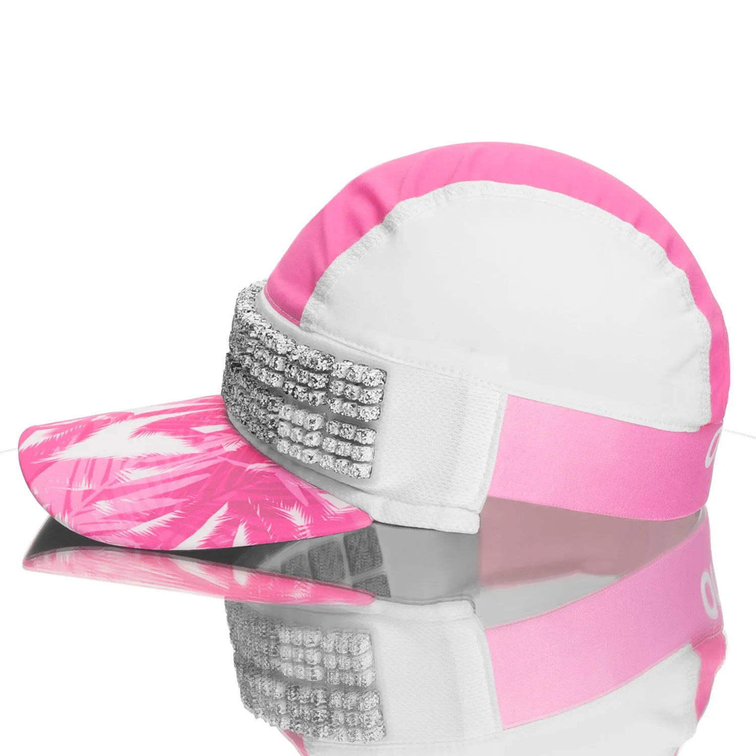 OMIUS by Headsweats Pink Running Hat   Cubes Bundle