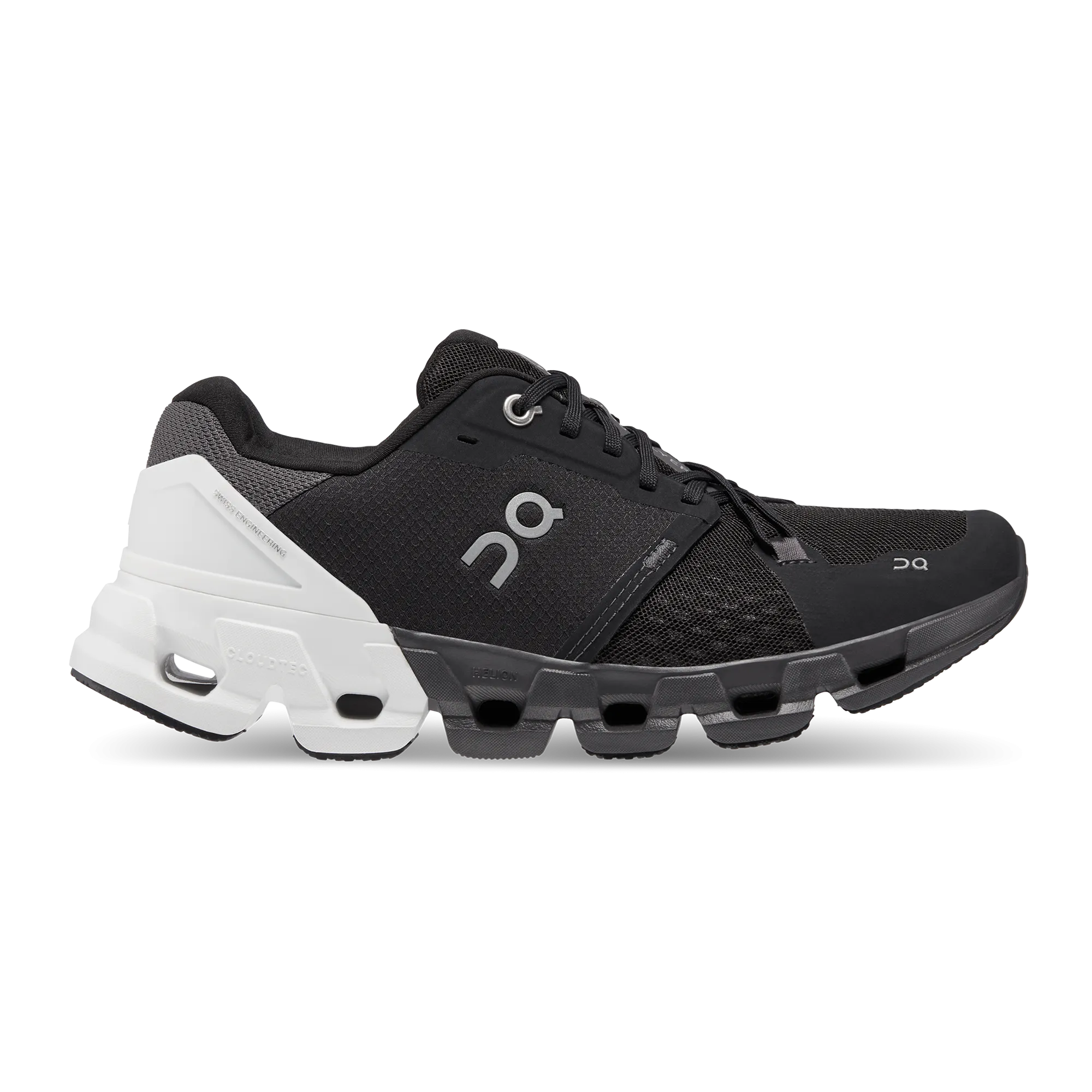 On Running Women's Cloudflyer 4 Wide Shoes - Black / White