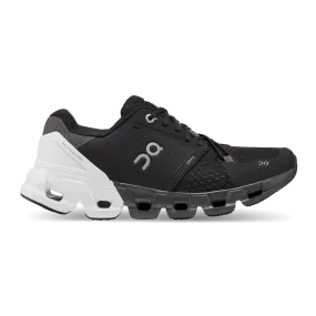 On Running Women's Cloudflyer 4 Wide Shoes - Black / White