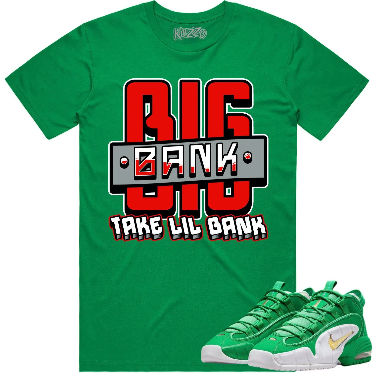 Penny 1 Stadium Green 1s Shirt to Match - RED BIG BANK