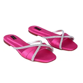 Polina Flats - Fuchsia