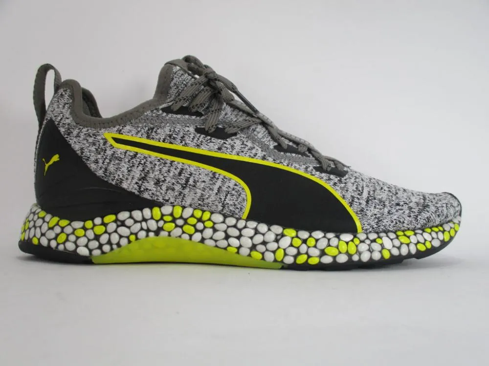 Puma Hybrid Runner men's sneakers shoe 191111 11 black white yellow