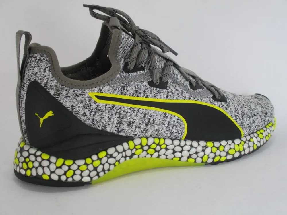 Puma Hybrid Runner men's sneakers shoe 191111 11 black white yellow