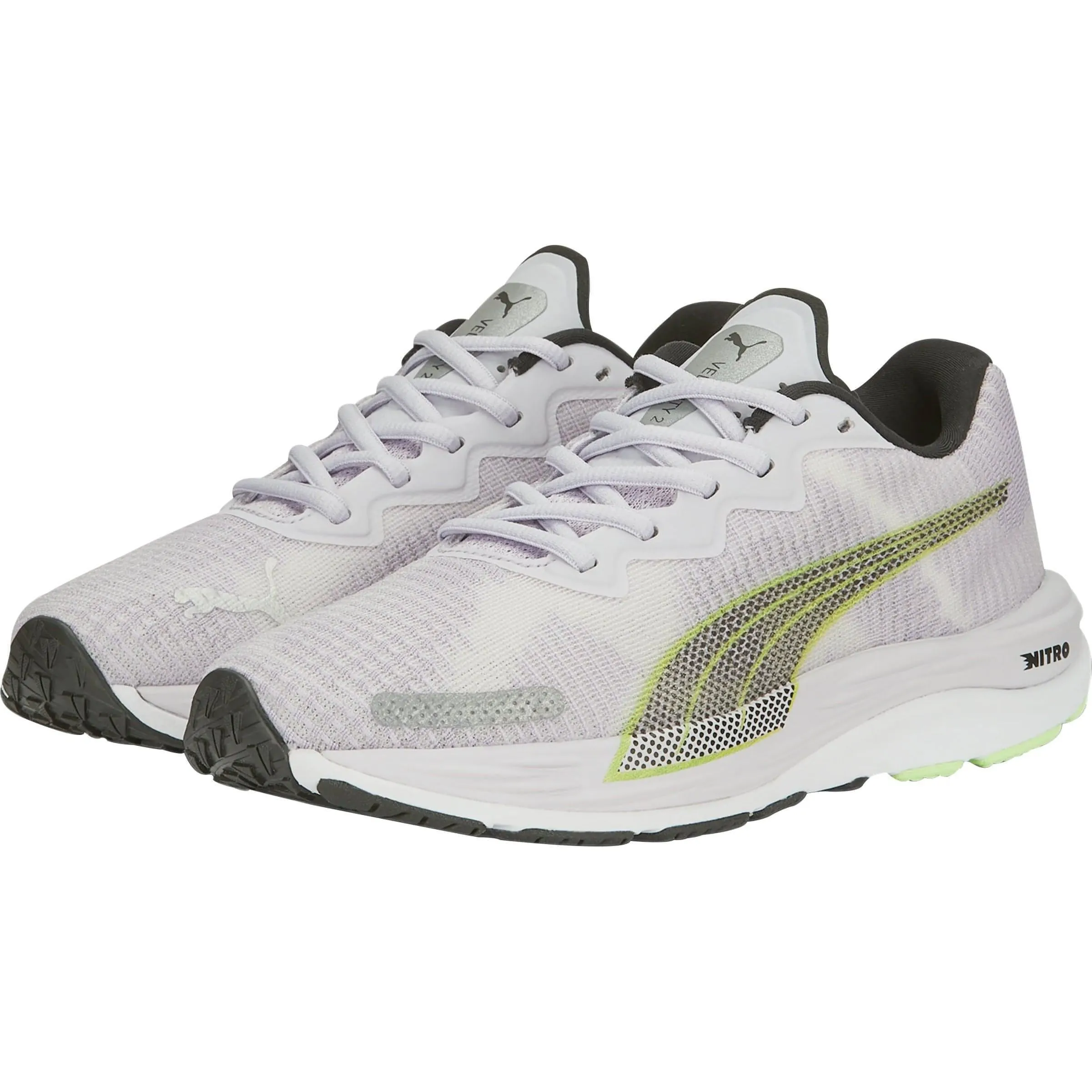 Puma Velocity Nitro 2 Fade Womens Running Shoes - White