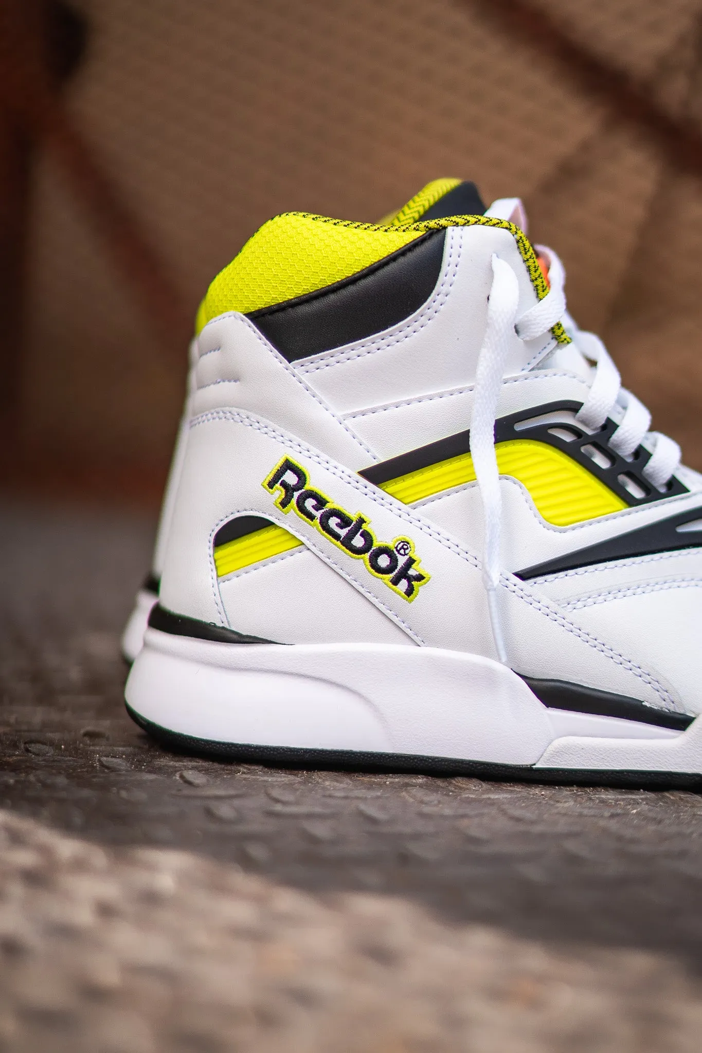 Reebok Pump TZ (White/Solar Acid Yellow)