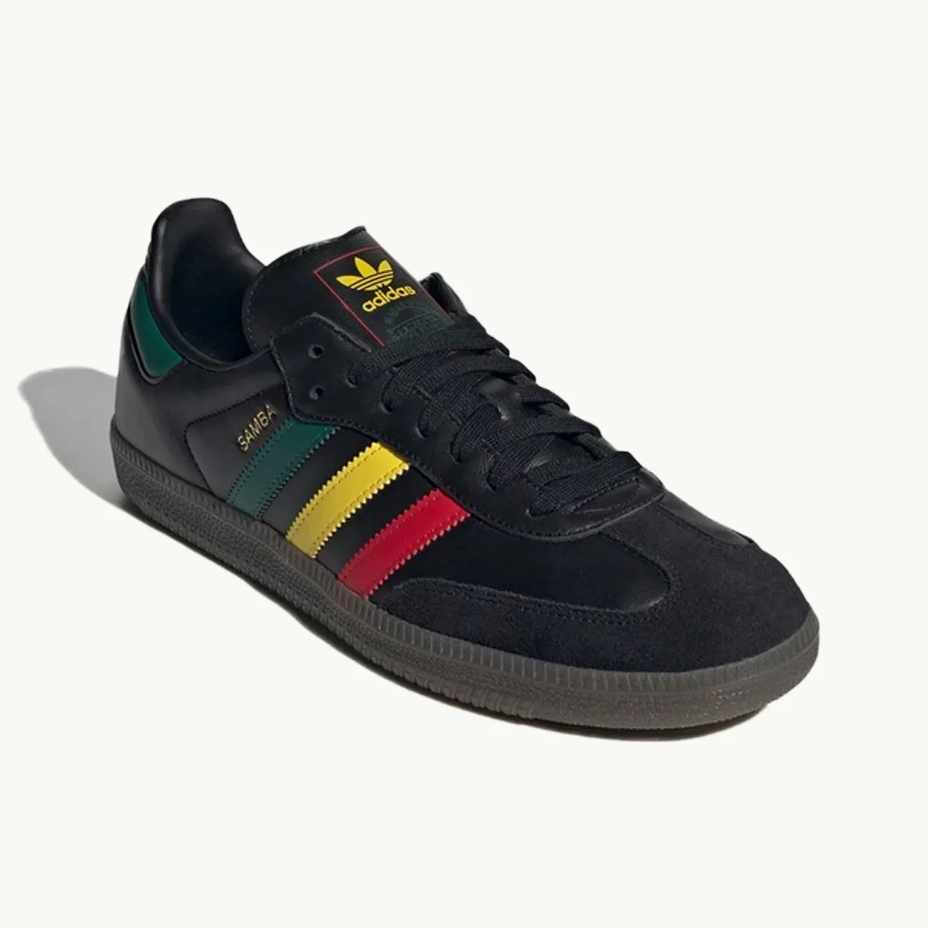 Samba OG 'Reggae' - Core Black/Yellow/Collegiate Green