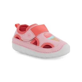 Soft Motion Splash (First Walking) Sandal - Pink/Coral