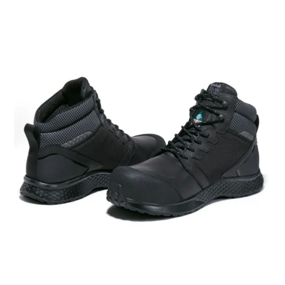 Timberland PRO Reaxion MID Men's Athletic Composite Toe Work Shoe TB0A278X001 - Black