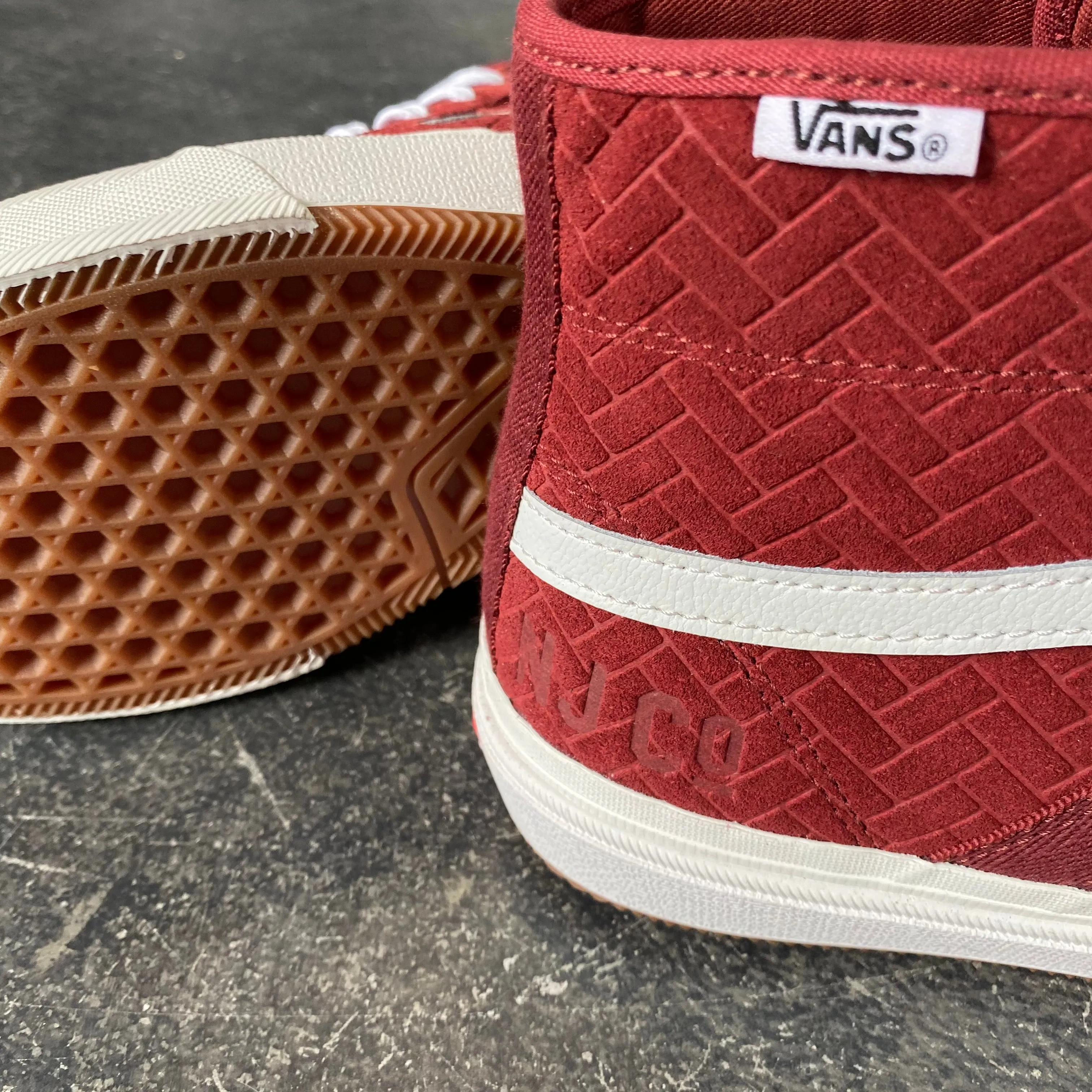 Vans Crockett High Pro NJ Brick/White SALE