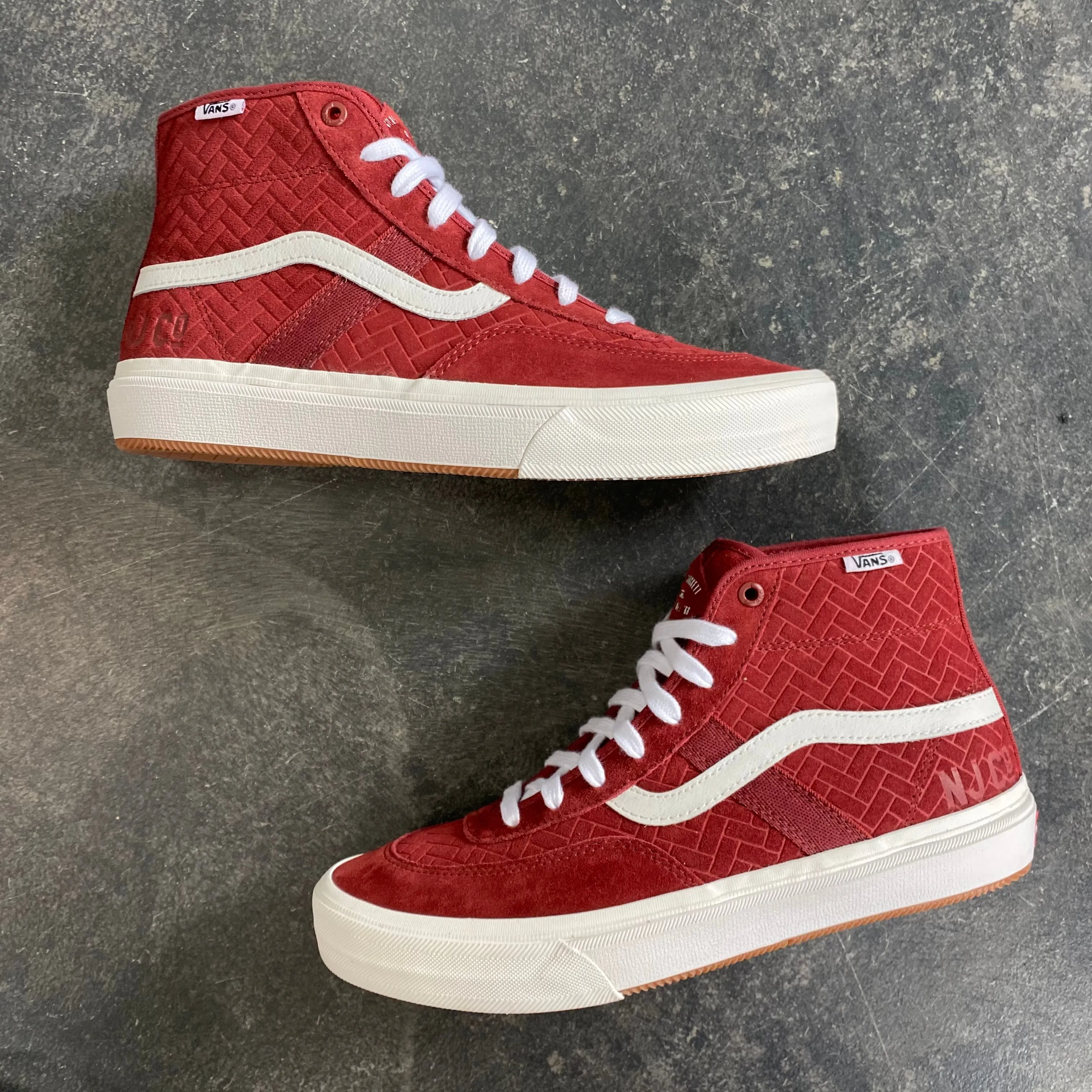 Vans Crockett High Pro NJ Brick/White SALE