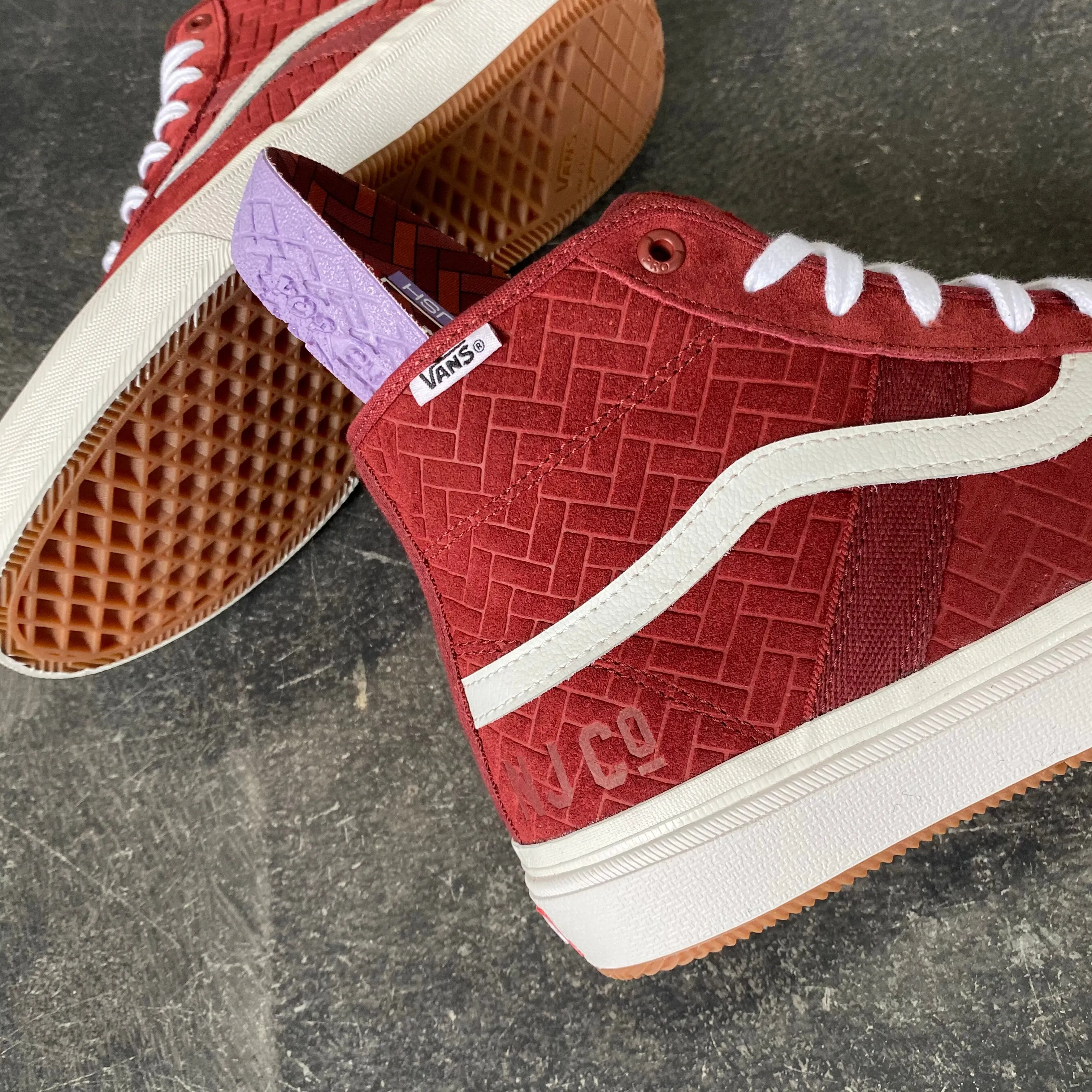 Vans Crockett High Pro NJ Brick/White SALE