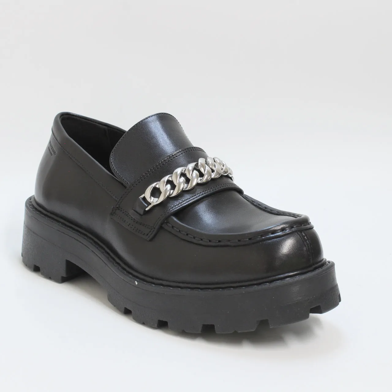 Womens Vagabond Shoemakers Cosmo 2.0 Chain Shoes Black